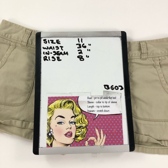 Hang Ten Juniors Tan Shorts 11 - Picture 6 of 6